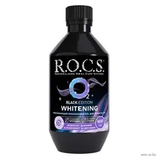 Ополаскиватель для полости рта R.O.C.S Black Edition отбеливающий 400 мл