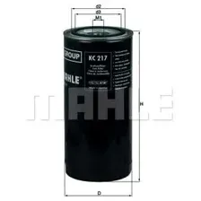 Топливный фильтр Mahle Knecht KC217
