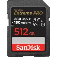Карта памяти SanDisk Extreme PRO SDXC SDSDXEP-512G-GN4IN 512GB