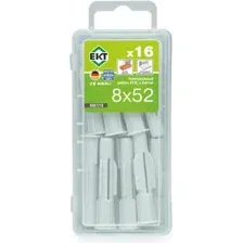 Дюбель универсальный ЕКТ KEW UKD 8x52 / B007210 (16шт, нейлон)