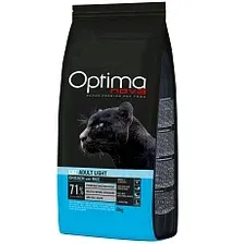 Корм Optimanova Cat Light (Курица и рис) для кошек 2 кг