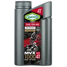 Моторное масло Yacco MVX 1000 4T 5W40 (1л)