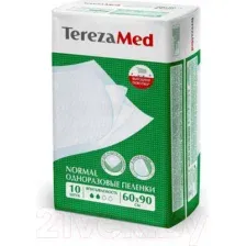 Набор пеленок одноразовых впитывающих Tereza Med Впитывающие Normal 60x90 (10шт)