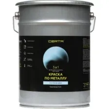 Краска Certa По металлу 3в1 4 кг (белый)