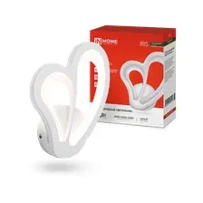 Бра настенное 15 Вт 3000-6500K IN HOME Elegant Iris Step Color белый