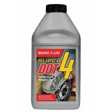 Тормозная  жидкость SUPER  DOT4 800гр BRAKE FLUID