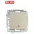 Выключатель El-Bi Zena-Vega 609-010300-209 (кремовый)