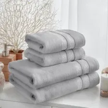 Набор полотенец Verossa МХ50 Reticolo 08 НПК044 746413 (холодный серый)