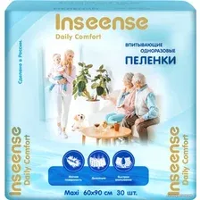 Пеленка одноразовая Inseense Daily Comfort 60х90 InsDC6930 (30 шт)