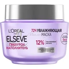 Маска для волос ELSEVE Гиалурон-наполнитель Увлажняющая 72 часа, 300 мл