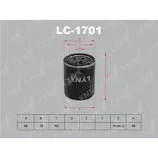 Масляный фильтр LynxAuto LC1701
