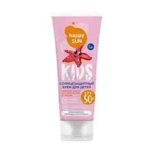 Крем солнцезащитный для детей ФИТОКОСМЕТИК Happy Sun SPF 50+, 75 мл