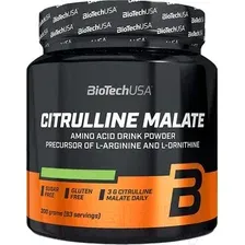 L-цитруллин BioTechUSA Malate (300г, лайм)