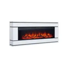Каминокомплект Смолком VALERIE V60 c Royal Flame Vision 60 LOG LED Бьянко белый
