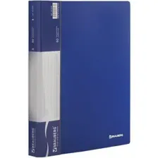 Папка для бумаг BRAUBERG 221607 (синий)