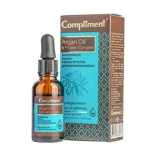 Масло для волос Compliment Argan Oil & Protein Complex реконструктор для кончиков 25мл