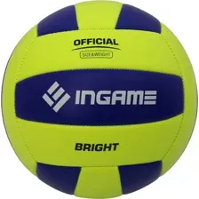 Волейбольный мяч Ingame Bright, синий/желтый