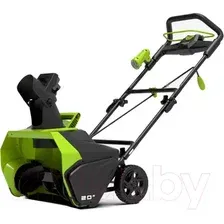 Снегоуборщик аккумуляторный Greenworks GD40ST 40V / 2600007 (без АКБ и ЗУ)