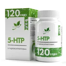 БАД NaturalSupp 5 ХТП 5-Гидрокситриптофан/5 HTP 5-Hydroxytryptophan (120 капсул)