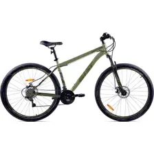 Велосипед AIST Quest Disc 29 21.5 2026, зеленый