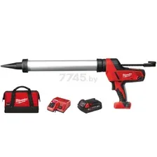Пистолет для герметика аккумуляторный MILWAUKEE C18 PCG/600A-201B (4933441305)