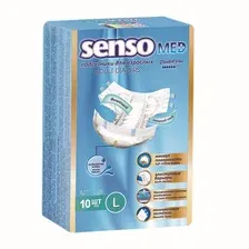 Подгузники для взрослых Senso Med Standart plus, L, 10 шт