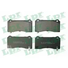 Тормозные колодки дисковые передняя ось LPR 05P2268