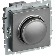 Диммер IEK Brite BR-D20-0600-K46 (сталь)
