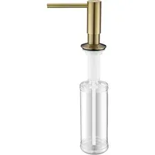 Дозатор для моющего средства Paulmark Decus D004-BR (бронзовый)