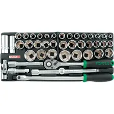 Набор головок с трещоткой Toptul GCAT4301, 1/2"