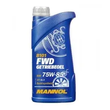 Трансмиссионное масло FWD 75W-85 8101 GL-4 1л MANNOL MN81011