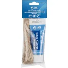 Паста уплотнительная AV ENGINEERING MultiPak 25 г  лен 7 г (AVE131742)