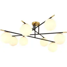 Люстра Arte Lamp Alcor A2224PL-8BK