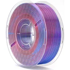 Филамент Elegoo PLA Silk (1.75 мм, 1 кг, сине-пурпурный шелк)