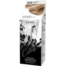 Краска для волос Estel Celebrity тон 10.0 платиновый блондин