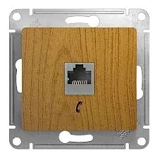 Розетка телефонная Systeme Electric Glossa GSL000581T