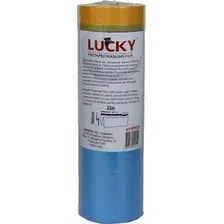 Пленка строительная Lucky Tape Маскер-защитная Washi с малярной лентой 150см WF15033 (33м)