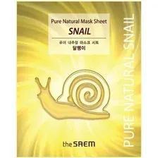 The Saem Маска для лица тканевая Natural Mask Sheet Snail (20 мл)