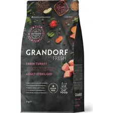 Grandorf Fresh Adult (индейка, батат), 2 кг