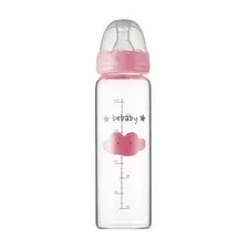 Бутылочка для кормления Be Baby Антиколиковая / R-05B/240 (240мл, цвет в ассортименте)