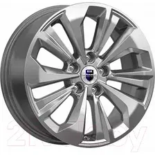 Литые диски K&K Авиор 17x7" 5x114.3мм DIA 67.1мм ET 40мм Дарк платинум брайт