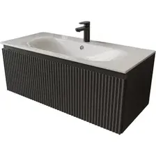 TERMINUS Тумба с умывальником Сицилия 100x38x45 с 1 ящиком SIC101001701601O (графит)