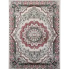 Ковер для жилой комнаты Merinos Darga F670-STAN-CREAM-RED (2.5x4)