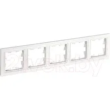 Рамка для выключателей и розеток IEK Brite BR-M52-K01 (белый)