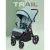 Коляска прогулочная «книга» MOWbaby Trail 2025 MB090 (зеленый)