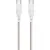 Кабель Keizen KZ-5289102 65W USB Type-C - USB Type-C (1 м, бежевый)