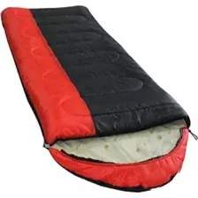 Спальный мешок BalMAX Аляска Camping Plus Series до -5°C L левый (красный/черный)