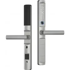 Замок электронный ROOME Smart Tuya Digital Fingerprint Aluminum Door Lock A3 серебристый