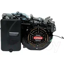 Двигатель бензиновый Lifan 188FD-V (конусный вал короткий 54.45мм)