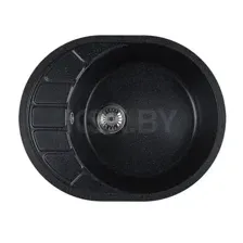 Кухонная мойка Marblan Ovata R (черный)